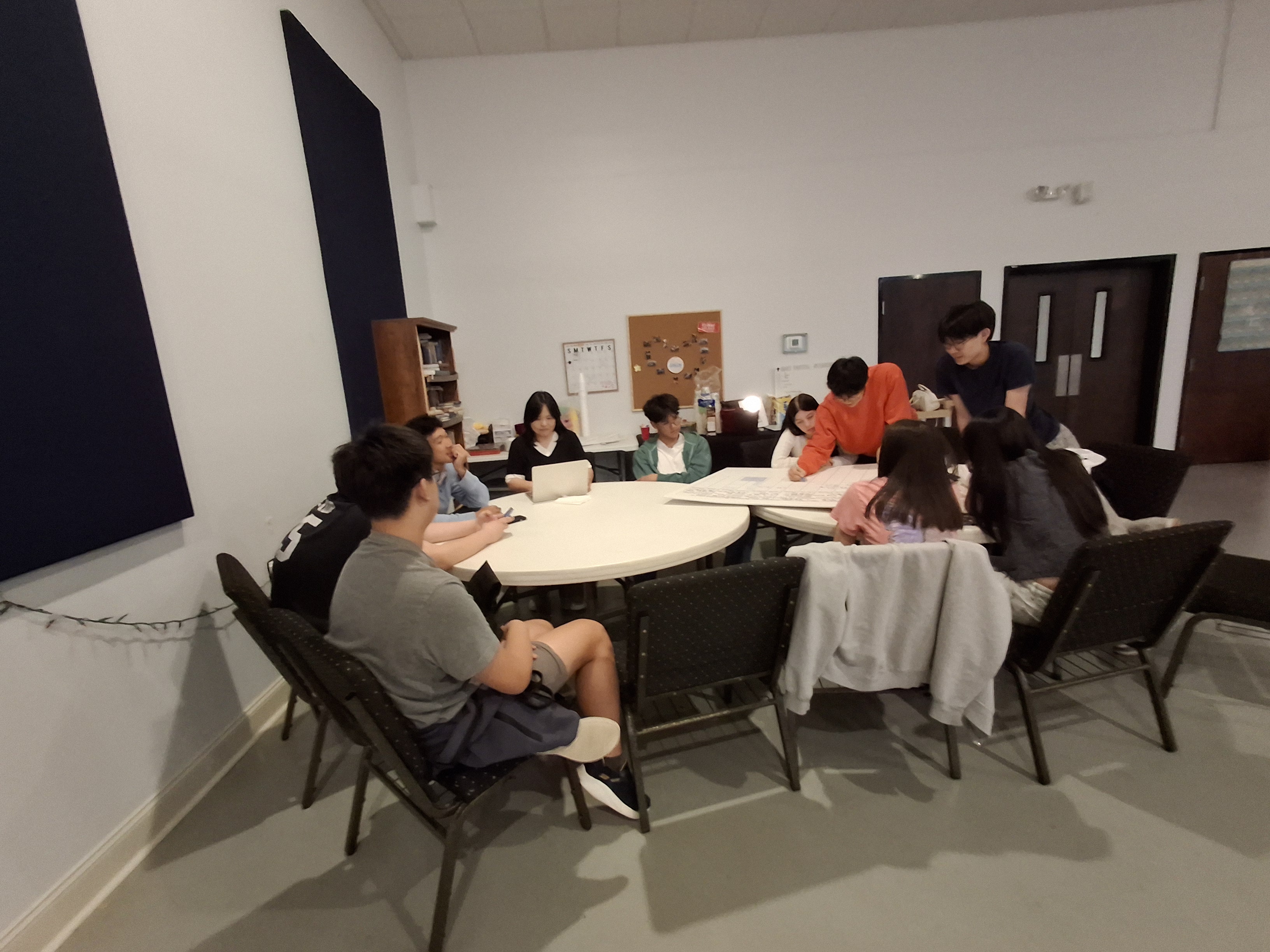 Youth Small Group discussion